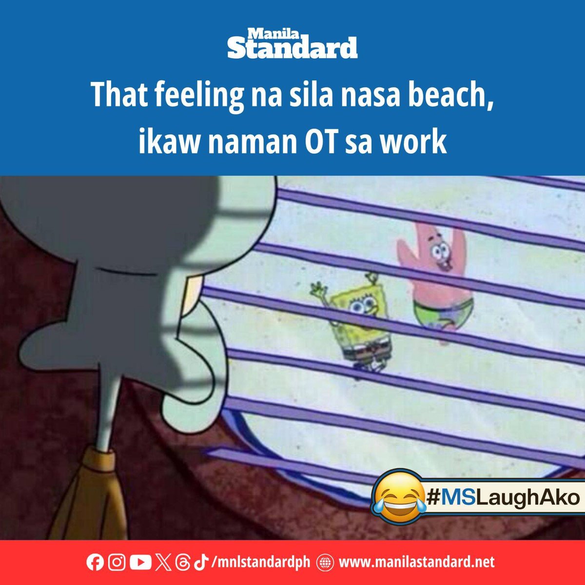 mnlstandardph's tweet image. Parang ang unfair. 🥲 

#MSLaughAko 
#ManilaStandard
#memes