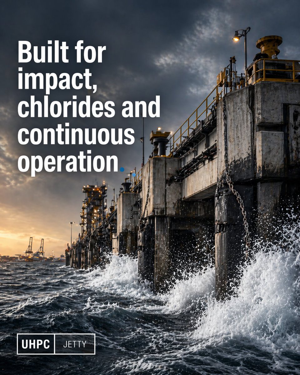 dk_wpe's tweet photo. https://t.co/gmBEulG31O
ber@wpe-dk.dk

#Port #Jetty #JettyRepair #ConstructionCompany #CivilEngineering #CorrosionResistance #Sustainability #Durability #CO2Reduction #ConcreteRepair #PrecastBridgeElements #Durability #CostReduction #PortofRotterdam #PortofAntwerp #PortofHamburg https://t.co/w9R0j4OGGn