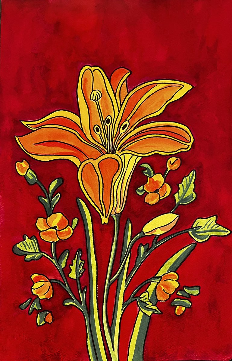 Aabii1986's tweet image. Companion of Wind
1/1
50 Tezos

From flowers collection 
Marker and gouache on cardboard 

#Avideh #painting 
Link

objkt.com/tokens/KT1VZTC…
