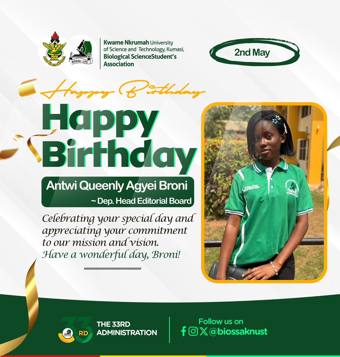 BIOSSA - KNUST tweet media
