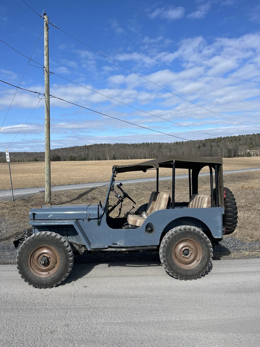 KaiserWillys's tweet photo. Happy Side View Saturday! Post your best photos and have a great weekend! #willysjeeplife #kaiserwillys https://t.co/3D3xTi8165