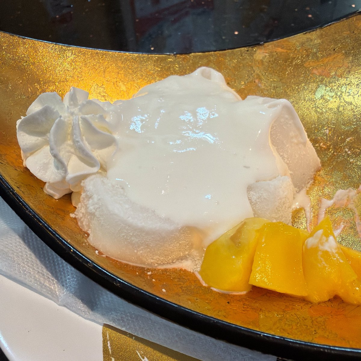 出産祝いに銚子丸に来た❣️
ココナッツわらび餅、旦那には好評でした！笑