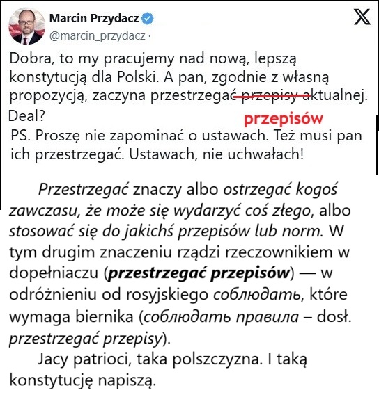 Patrioci ich mać.