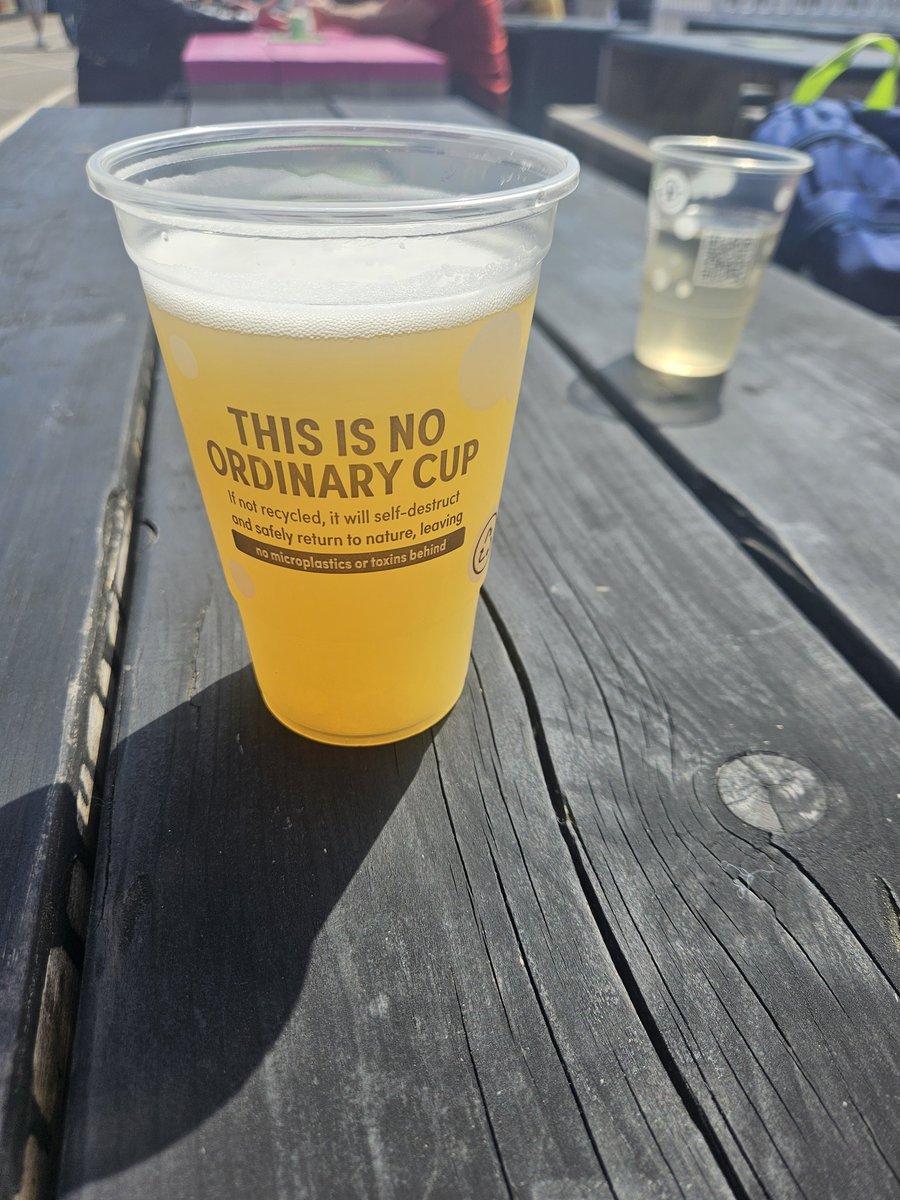 THFC1236's tweet image. @flocbrewing fantastic pint of Whisper. #Folkestone #HarbourArm #Beer