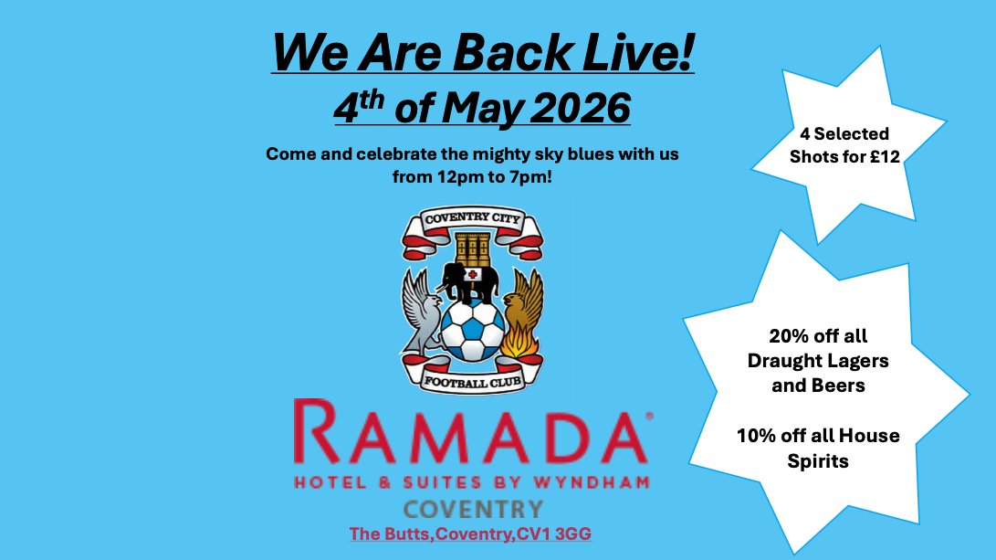 Ramada Coventry tweet media