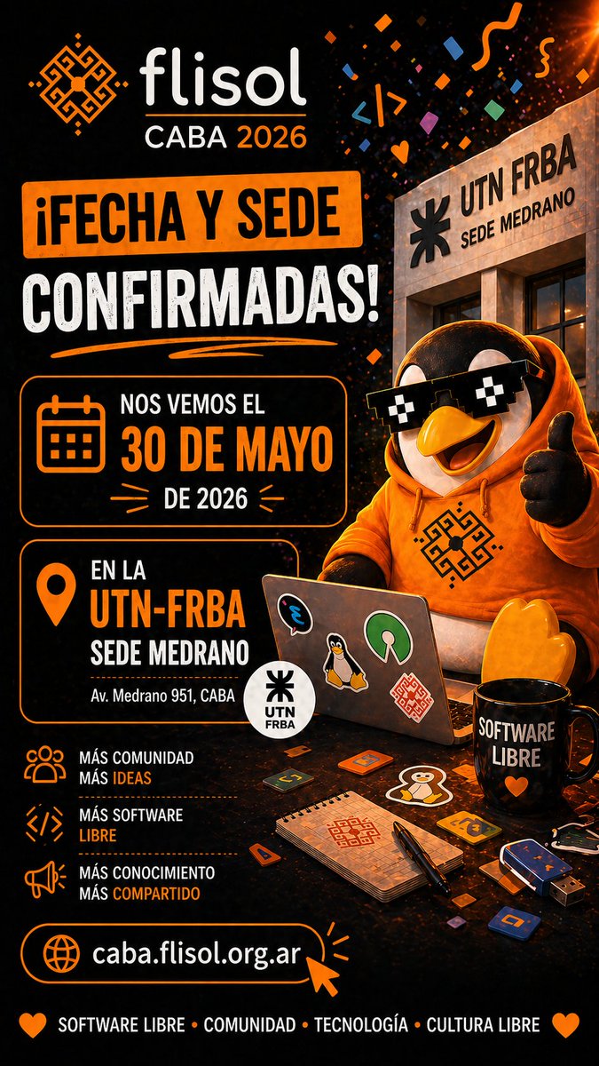 Flisol CABA tweet media