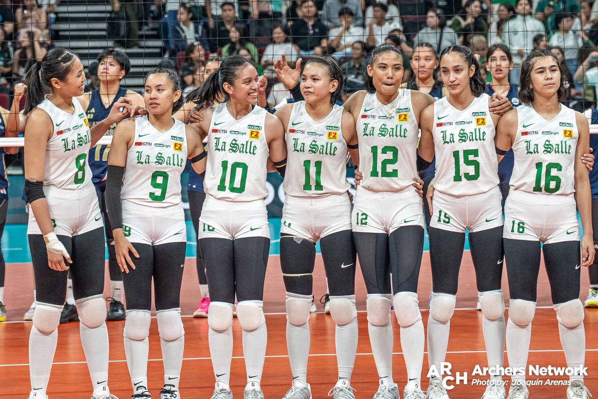 📌SCHEDULE | CHAMPIONSHIP 🏆

🏹DLSU vs 🐶NU - Game 1
🗓️MAY 06 • Wednesday
📍MOA Arena
🕰️5PM

🏹DLSU vs 🐶NU - Game 2
🗓️MAY 09 • Saturday
📍MOA Arena
🕰️5PM

🎖️Awarding Ceremony (W) - Game 2
🕰️4PM

SEPARATE TICKETS! 🎟️🍿
