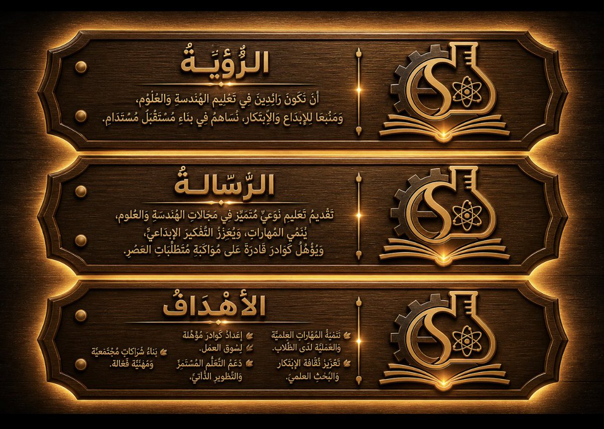 أكاديمية الـ🔬ـلوم والـ⚙️ـنــدسة tweet media