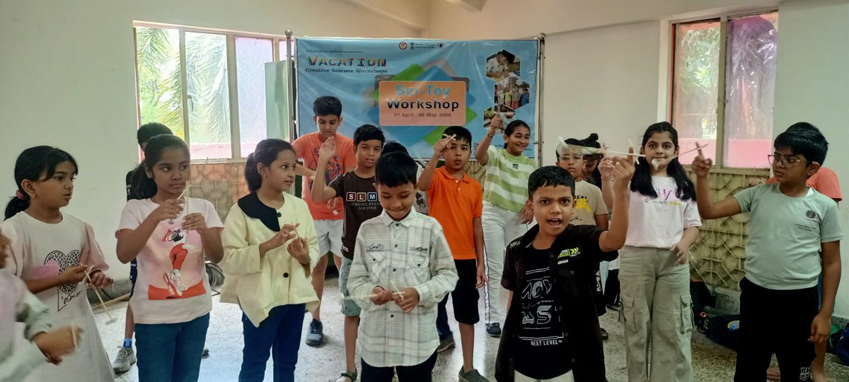 ncsmgoi's tweet image. Young minds explored science through fun and creativity at the Sci-Toy Workshop (Batch 1), organised by @RamanCentre, a unit of @ncsmgoi, @MinOfCultureGoI.
 
#SciToyWorkshop #HandsOnLearning #ScienceForAll #STEMEducation #NCSM