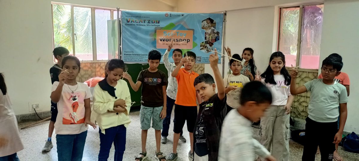 ncsmgoi's tweet image. Young minds explored science through fun and creativity at the Sci-Toy Workshop (Batch 1), organised by @RamanCentre, a unit of @ncsmgoi, @MinOfCultureGoI.
 
#SciToyWorkshop #HandsOnLearning #ScienceForAll #STEMEducation #NCSM