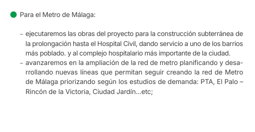 🌷Lo que propone el PP para el Metro de #Sevilla: Ampliar línea 1, estudios línea 2, terminar línea 3 y Tranvía en Alcalá.
🆚
🥀 Lo que propone el PP para el centíMetro de #Málaga: estudios de 4 años para ver si para 2040 se amplía algo o si se queda como está para siempre.