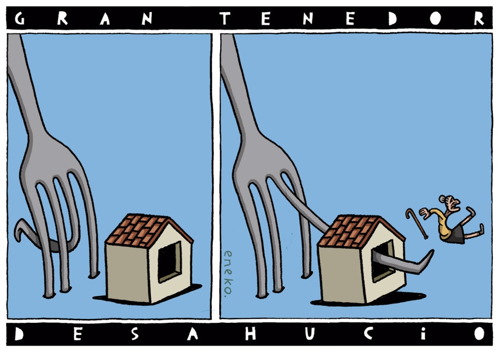 SieteSofi's tweet image. 'Grandes tenedores' por @EnekoHumor 

➕viñetas de interés lingüístico y literario #cartoon 
👉vetustideces.blogspot.com/2026/05/lengua…