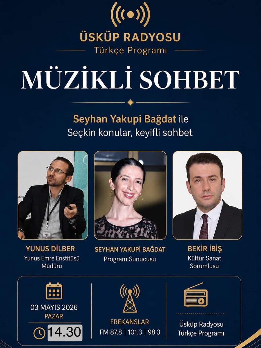Yunus Emre Enstitüsü - Kuzey Makedonya tweet media