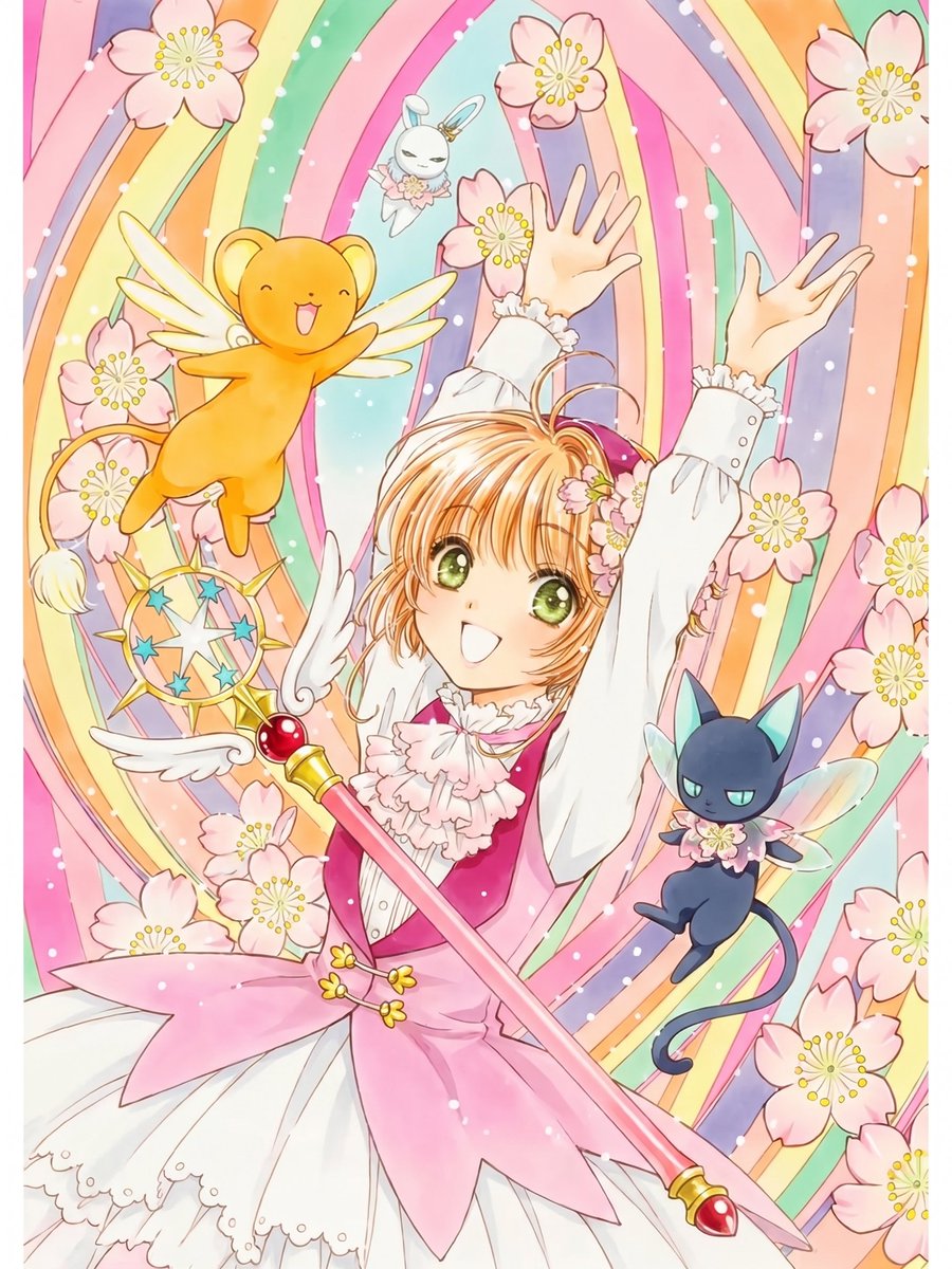 🌸🌸🌈🌈 #カードキャプターさくら #CardCaptorSakura #木之本桜 #CLAMP