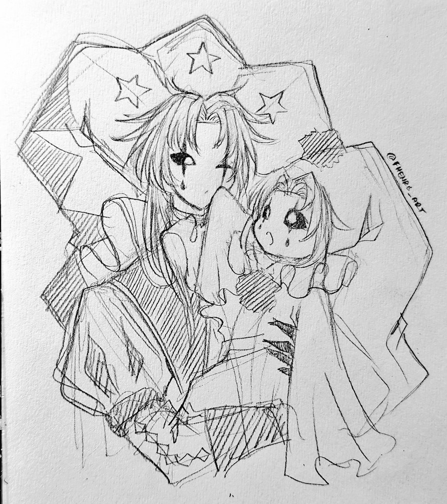Fhenris_art's tweet photo. ✨

#thefreakcircus #thefreakcircuspierrot #tfcfanart #tfcpierrot #sketch https://t.co/NPEeYYbD9T