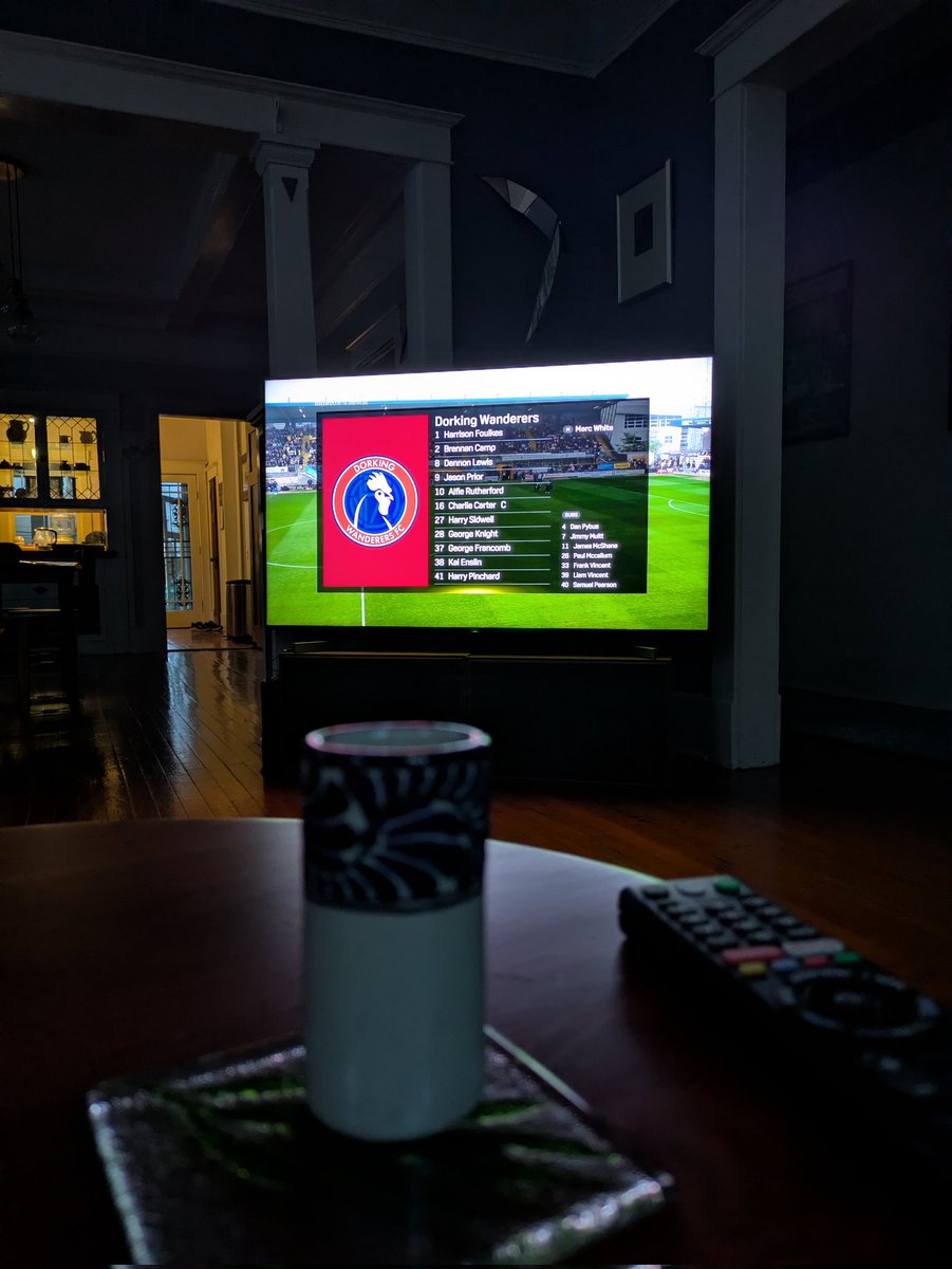 ROBHDSE's tweet photo. @DorkingWDRS It's early here, but I'm awake and ready. #COYW https://t.co/KNBvnGEMHl