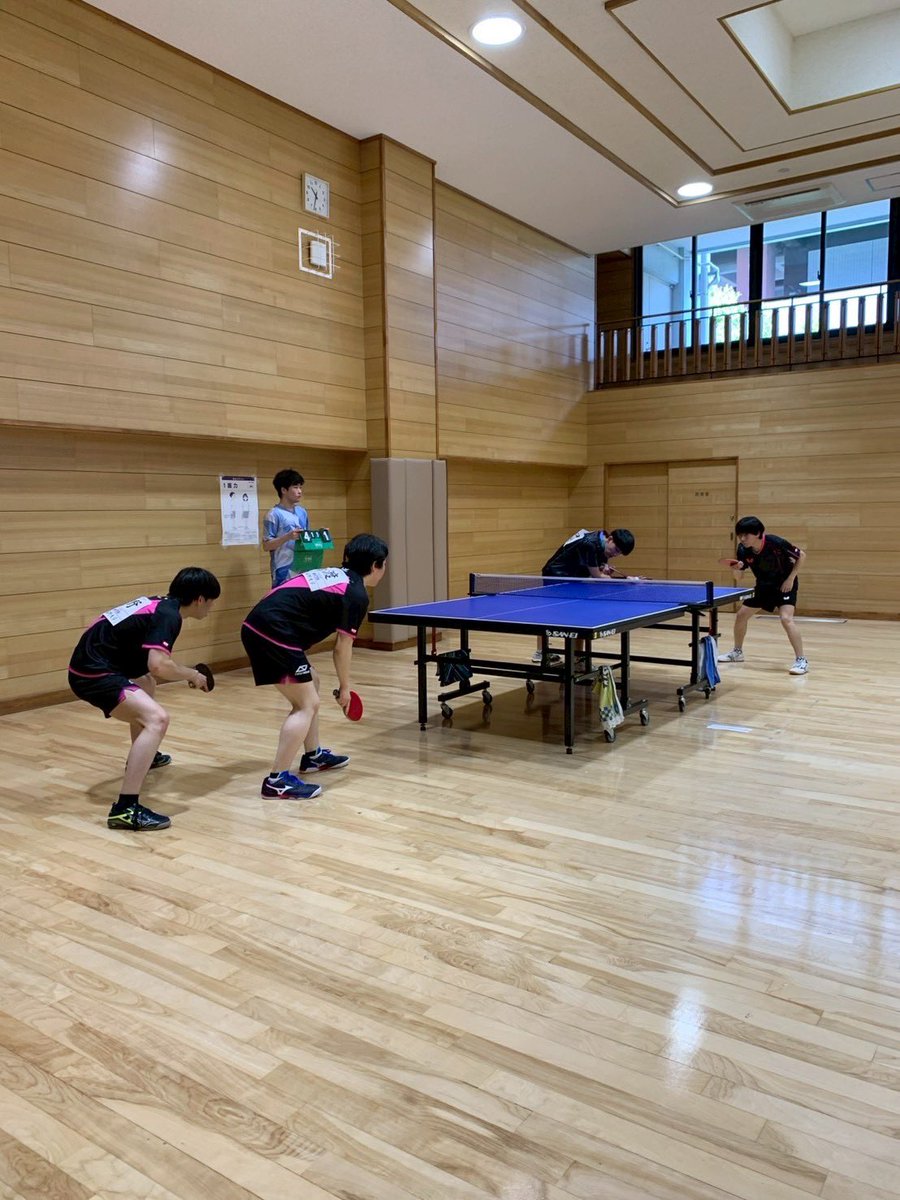 武蔵野大学卓球部 tweet media