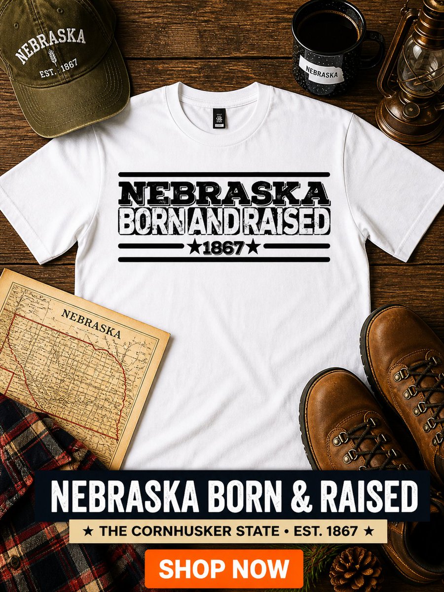 HuntBrush's tweet photo. Nebraska Born and Raised 1867

https://t.co/trpzLzGyNB

#teepublic #teepublicartist #redbubbleartist #redbubble
#teepublicshirts #printondemandshirt #tshirts #pod #tshirtdesign https://t.co/sVsLa9alup