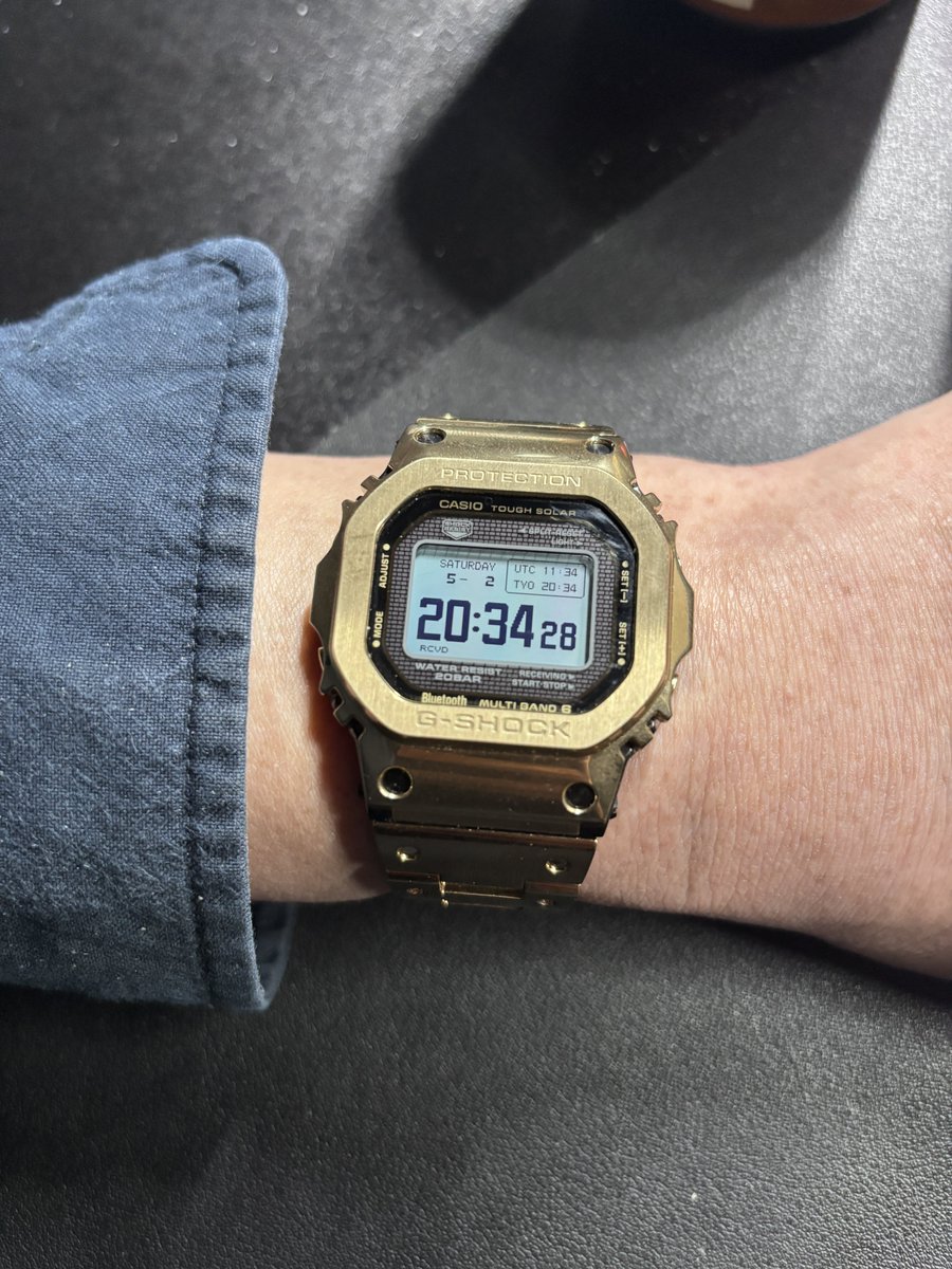 nikubanare4869's tweet image. これからお出かけ　#gshock