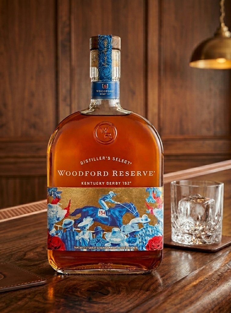 BourbonNTheBurg's tweet image. Woodford Reserve Kentucky Derby 152 Straight Bourbon Whiskey 
#Bourbon #Bourboncollector #Kentucky #Whiskey