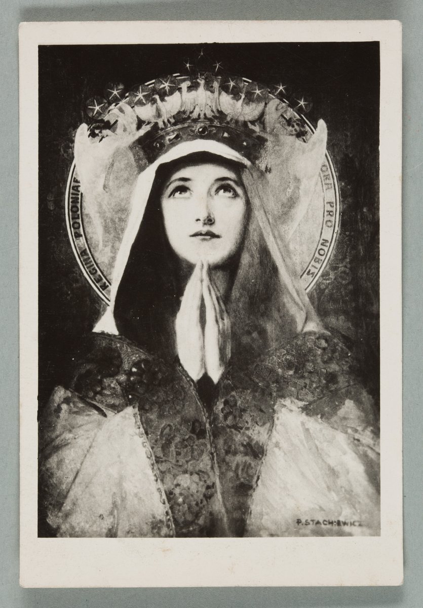 Regina Poloniae, ora pro nobis

📸fotografia obrazu Piotra Stachiewicza / Muzeum Narodowe w Krakowie