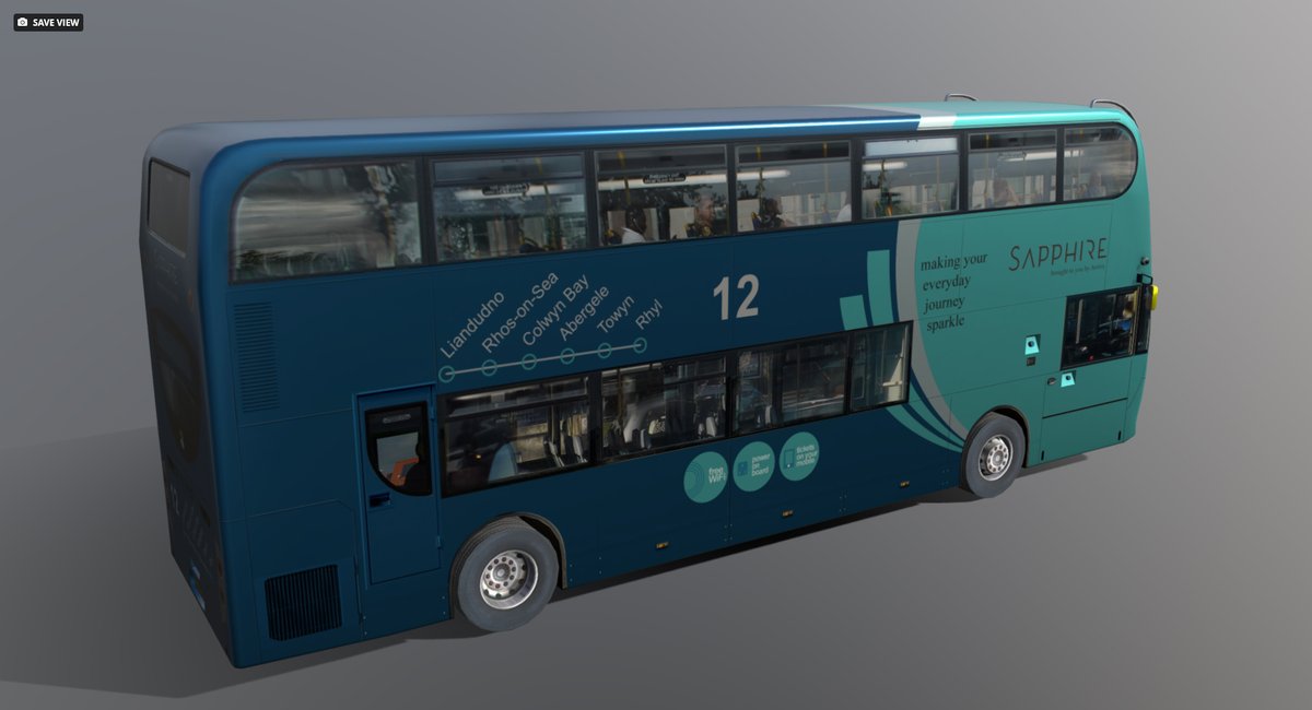 3d_ready's tweet image. 3D Model: Enviro 400 – Arriva Sapphire Route 12
Low-poly bus with 4K livery textures, optimized for games and traffic scenes. Includes FBX, OBJ, 3DS.
 Created in 3ds Max (not AI-generated).
Buy it on Ready-3D 👉 ready-3d.com/shop/alexander…
#3dmodel #bus #vehicle #gamedev