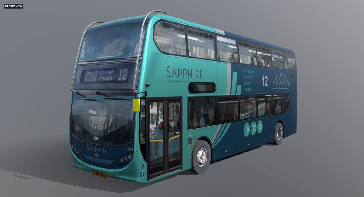 3d_ready's tweet image. 3D Model: Enviro 400 – Arriva Sapphire Route 12
Low-poly bus with 4K livery textures, optimized for games and traffic scenes. Includes FBX, OBJ, 3DS.
 Created in 3ds Max (not AI-generated).
Buy it on Ready-3D 👉 ready-3d.com/shop/alexander…
#3dmodel #bus #vehicle #gamedev