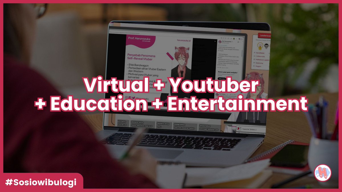 Virtual Professor Baru selesai replay iniiii... T-T suka banget, sayang Livestreamnya ...