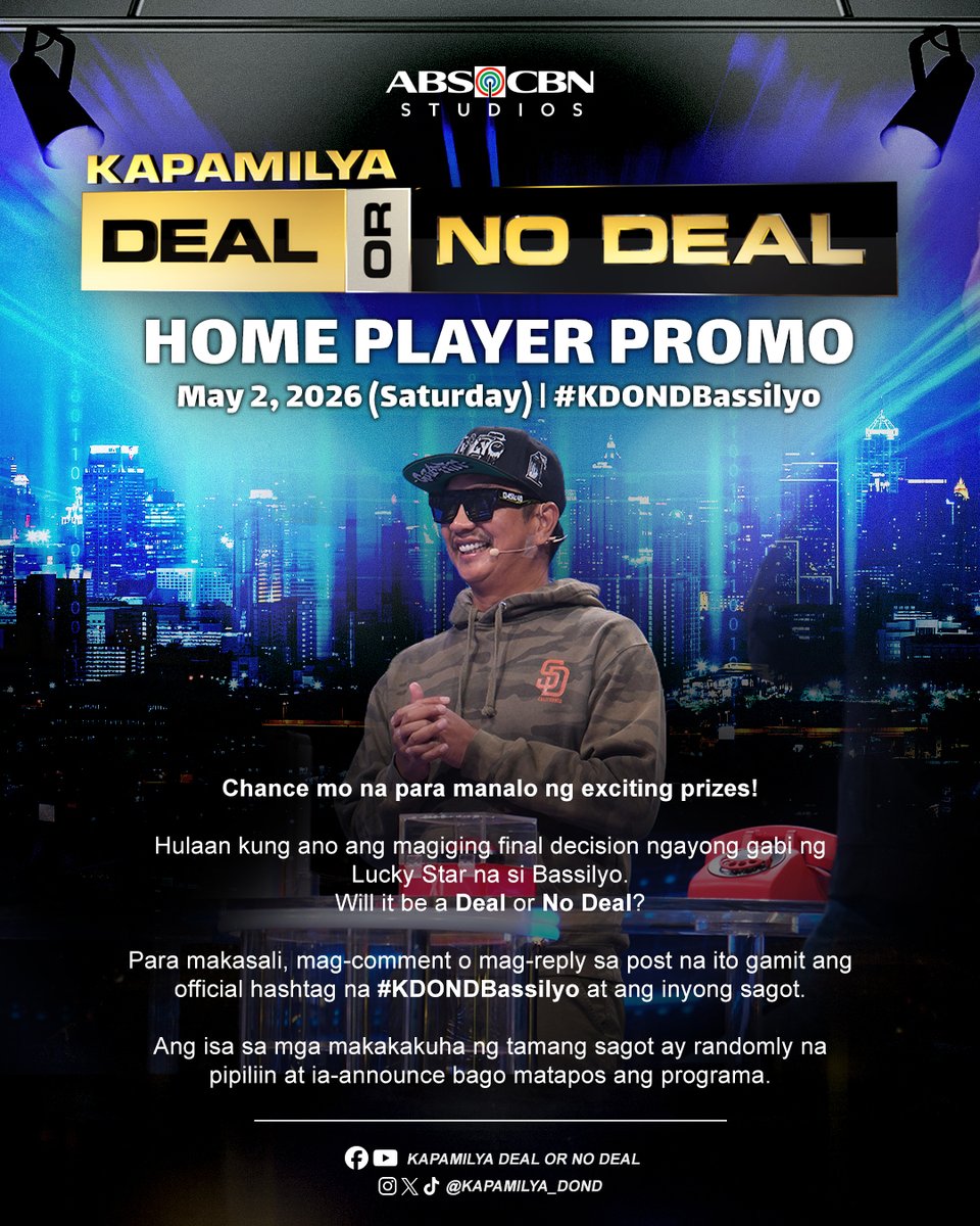 Kapamilya Deal Or No Deal tweet media