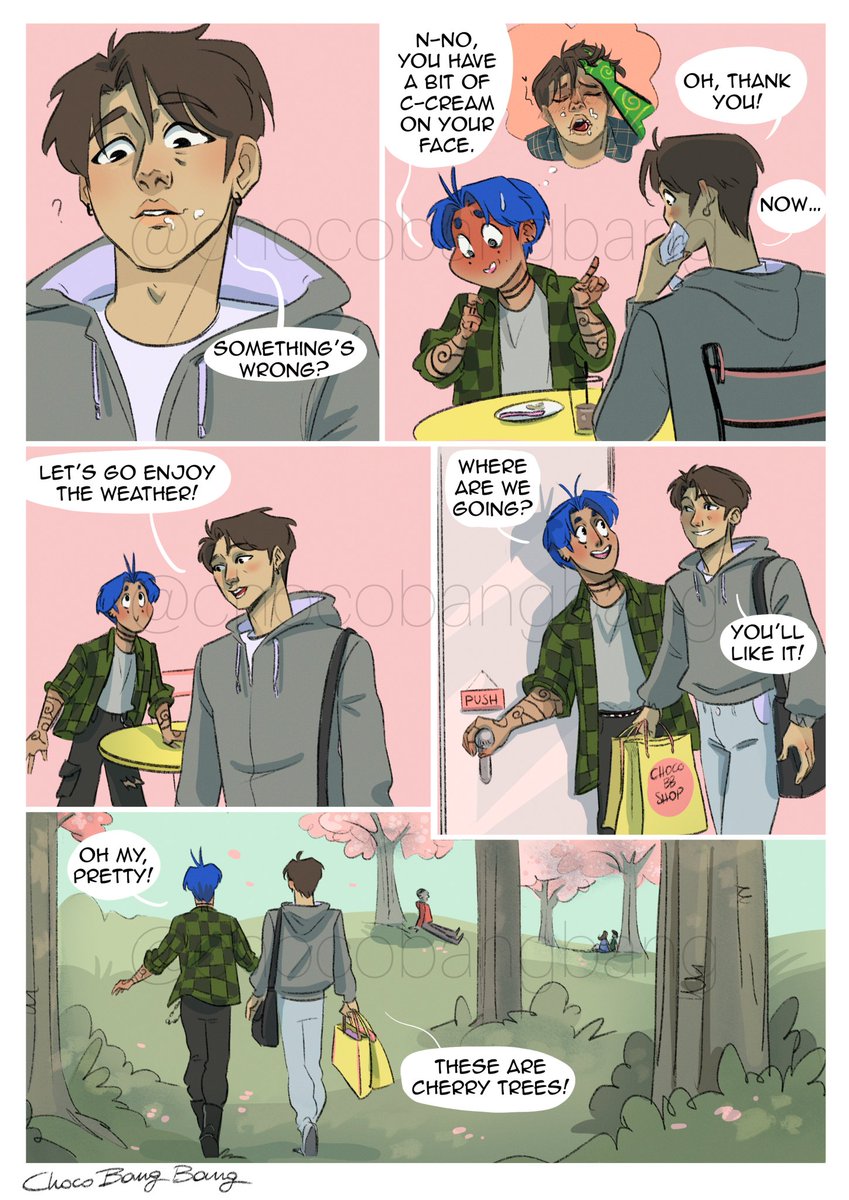 choco_bangart's tweet photo. Page 44 of Among those stars
Svngi3 had a déjà-vu eheheh
But now the date must go on, it's time for some cherry trees🩷💚🌸 https://t.co/awAX7ieupL