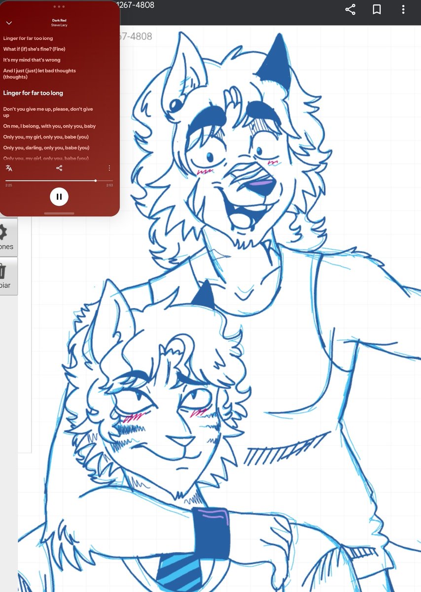 __Black__666__'s tweet image. Tired of hiding the obvious...

#Oc #ship #art #sketch #furry #fyp