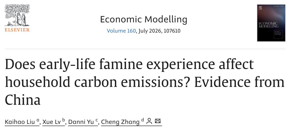 Economic Modelling tweet media