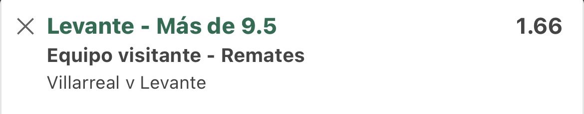 MrUniquePicks's tweet photo. STAKE 1
El Levante se juega la vida ante un Villarreal que realmente concede mucho atrás, el Villarreal tampoco se juega nada y la segunda parte se dejará llevar un poco más https://t.co/njI3JibXwv