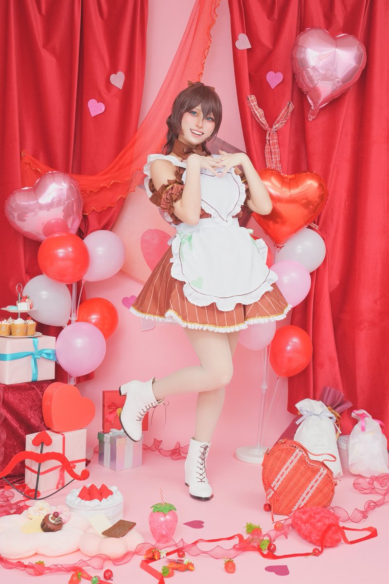 ssotwhmr's tweet photo. 【 #cosplay / #コスプレ 】

ラブライブ！
虹ヶ咲学園スクールアイドル同好会🌈
エマ・ヴェルデ

♡ NIJIGAKU's Valentine 2026 ♡

photo＆studio.@studio_RomliEnd https://t.co/m70wSPqO0e