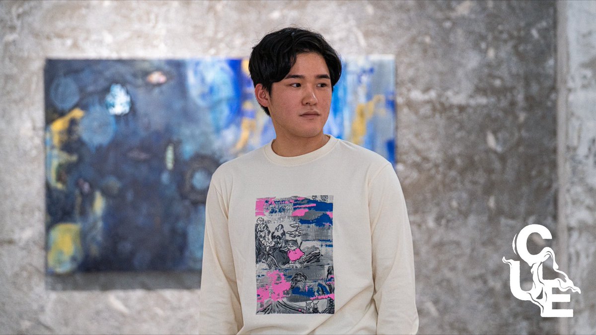 kakukaku_work's tweet photo. 尾形凌 × 真田将太朗 2人展「CUE」オリジナルTシャツが、Wall_alternative（東京）にて販売中
https://t.co/TKNadxa5hD https://t.co/wo3q68vSut