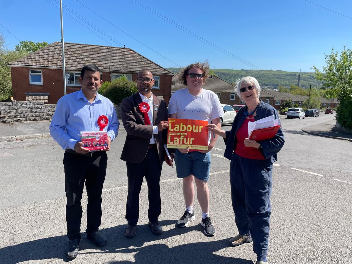 Labour4BTN's tweet photo. Less than a week to go!

We’ve been right across the constituency - knocking doors, having conversations, and listening to what matters most. It’s been non-stop, and we wouldn’t have it any other way.

One last push. Vote Welsh Labour🌹

#Labour4BTN #WelshLabour https://t.co/a6OXdl73t3