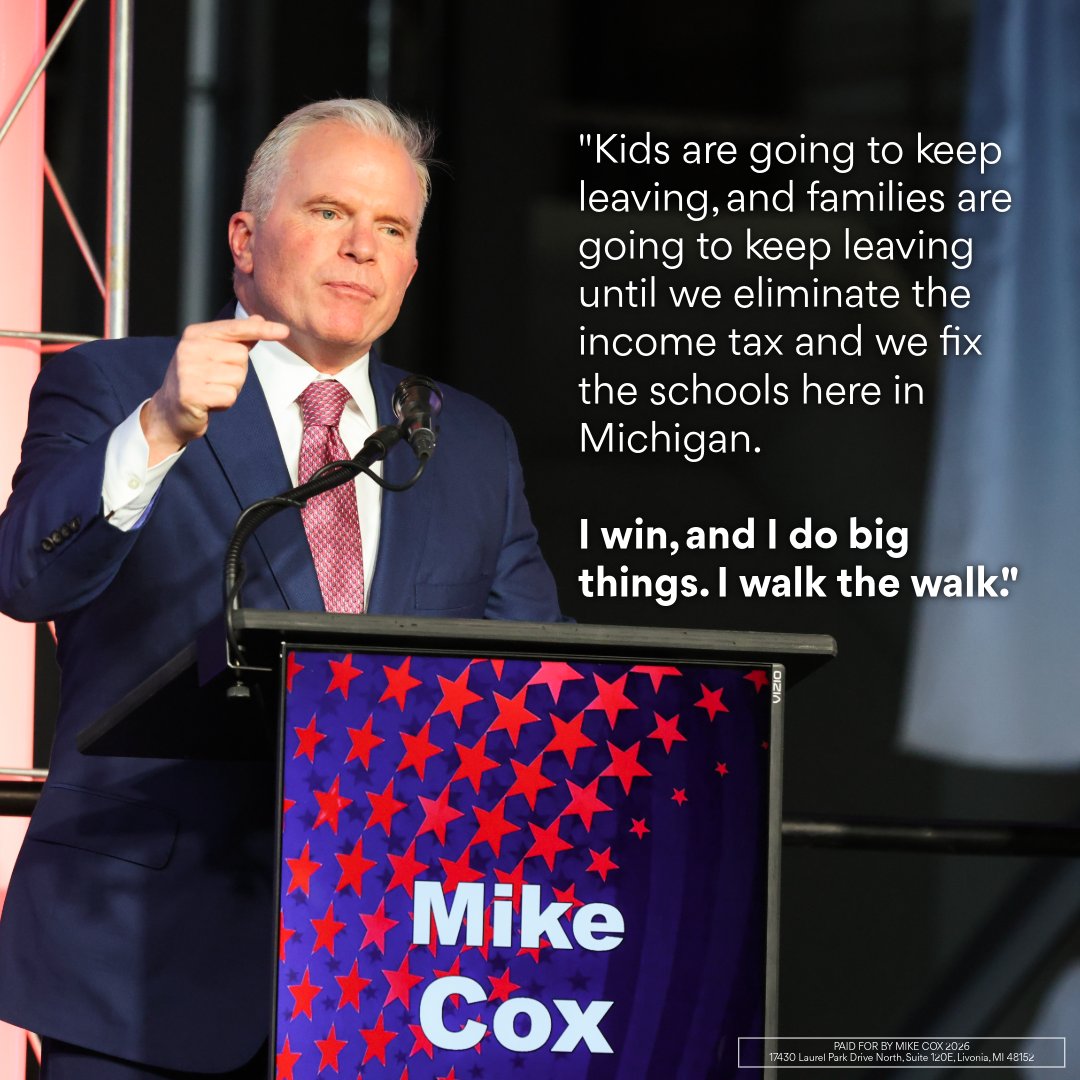 Mike Cox 2026 tweet media