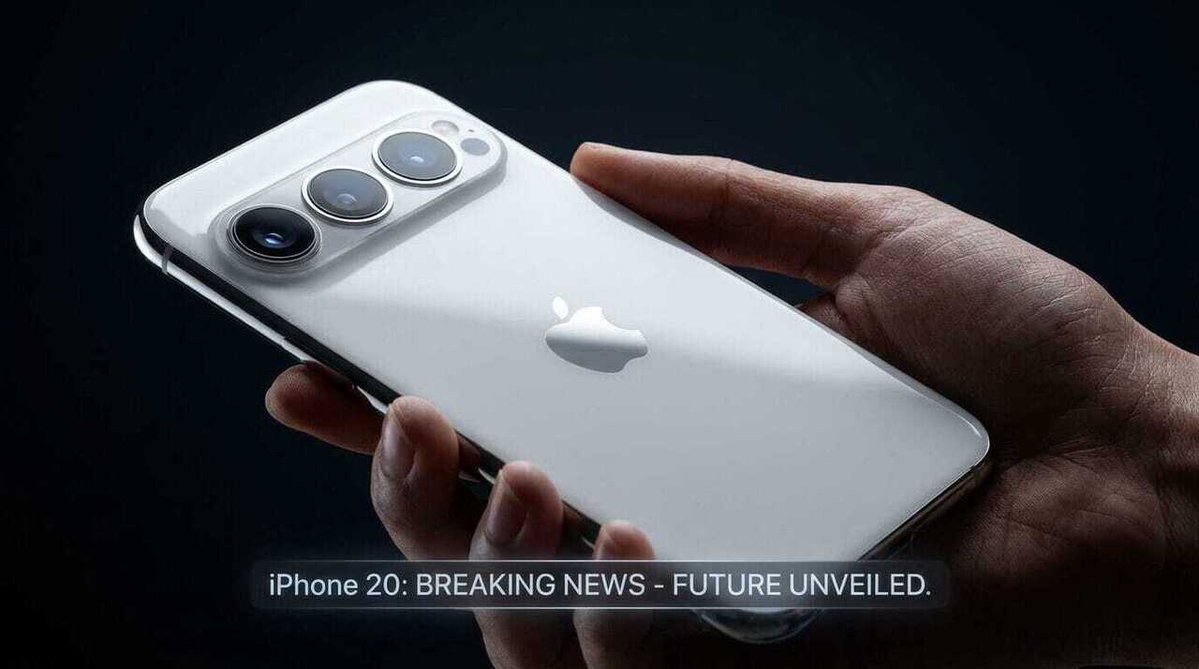 Neil_RSWEBSOLS's tweet image. iPhone 20: Apple Introduces Its Boldest Anniversary Smartphone to Date #gadget #rswebsols ift.tt/yvUbkVL