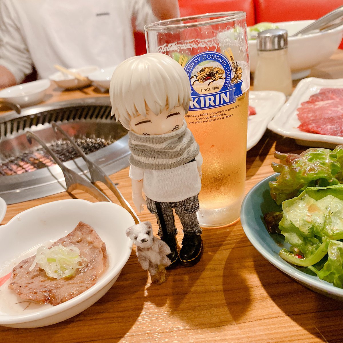 9pW7te's tweet photo. GW突入前に行った焼肉〜めっちゃ美味しかった🤤
もう5月とはね… https://t.co/EvMGnVwm9k