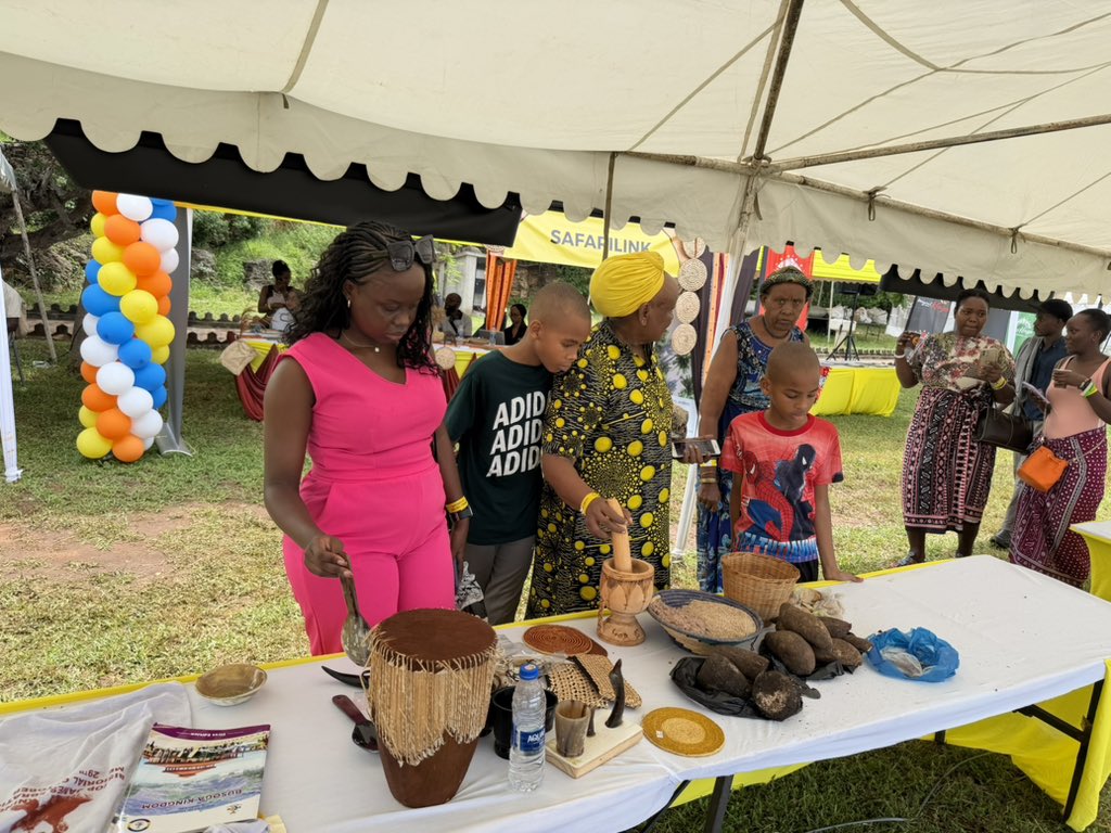 BusogaTourism's tweet photo. Happening Now: UGANDA CULTURAL EXHIBITION @fortjesus Mombasa
@RebeccaKadagaUG https://t.co/QTogPubwv7