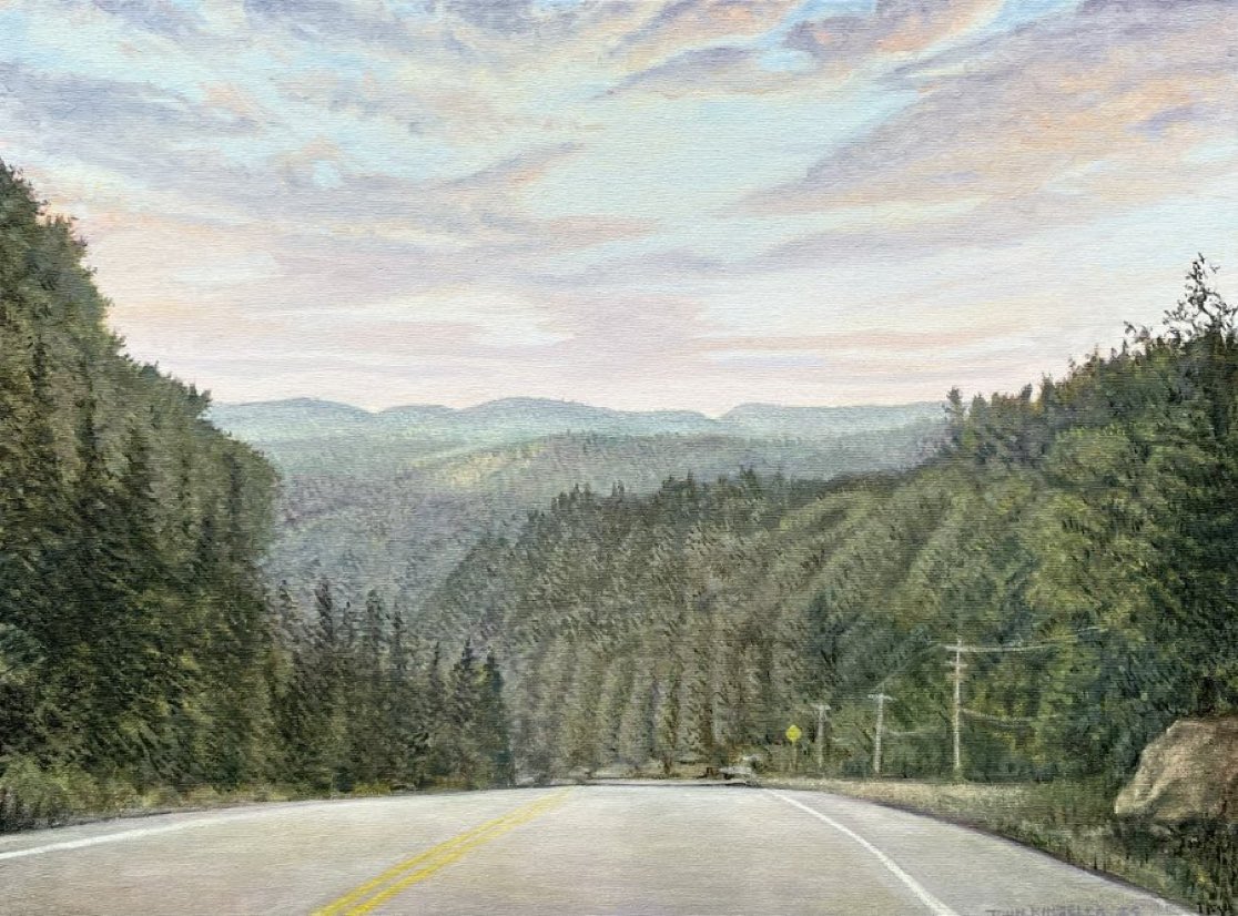johnkinsella52's tweet photo. Highway 60, Algonquin Park 2025
Oil on canvas 
18 x 24 inches 
On view @EclipseArt 
#art #artlovers #oilpanting #painting https://t.co/7QM0qlj2dT