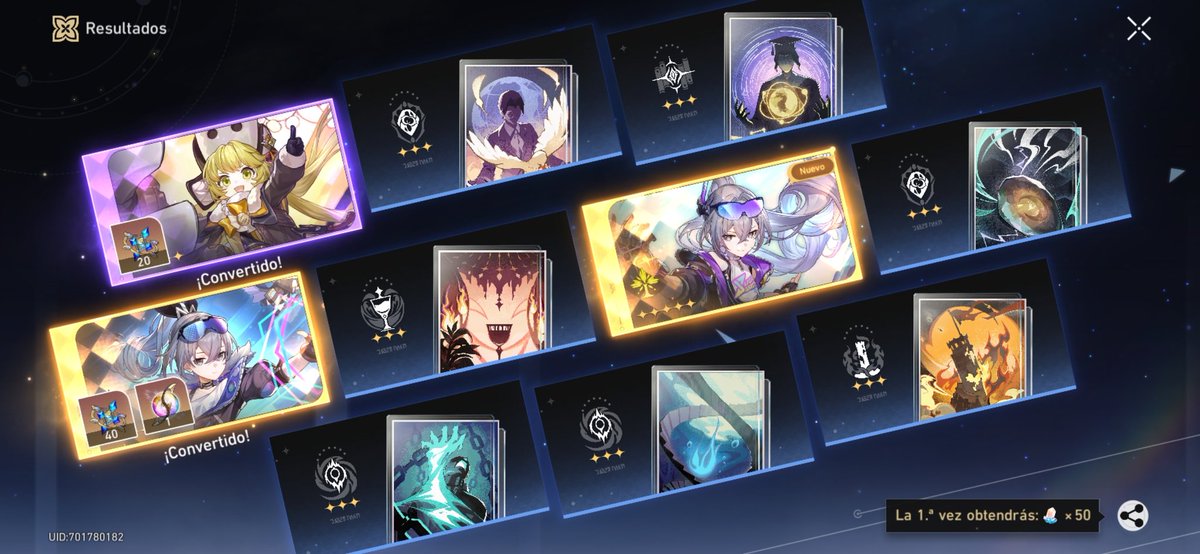 Primera vez que me sale doble 5* y es sw y cooler sw 😭
