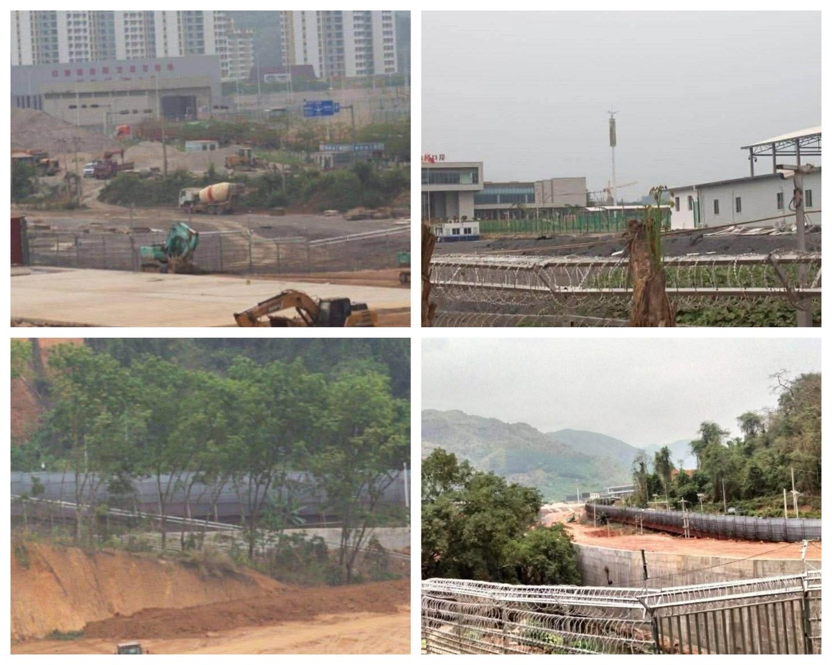 China is currently exploiting Myanmar's political crisis to unlawfully encroach upon its territory, particularly in the northern Shan State, where it has extended its borders by many meters-long. 

This construction of fencing within Myanmar’s territory is an unjustifiable