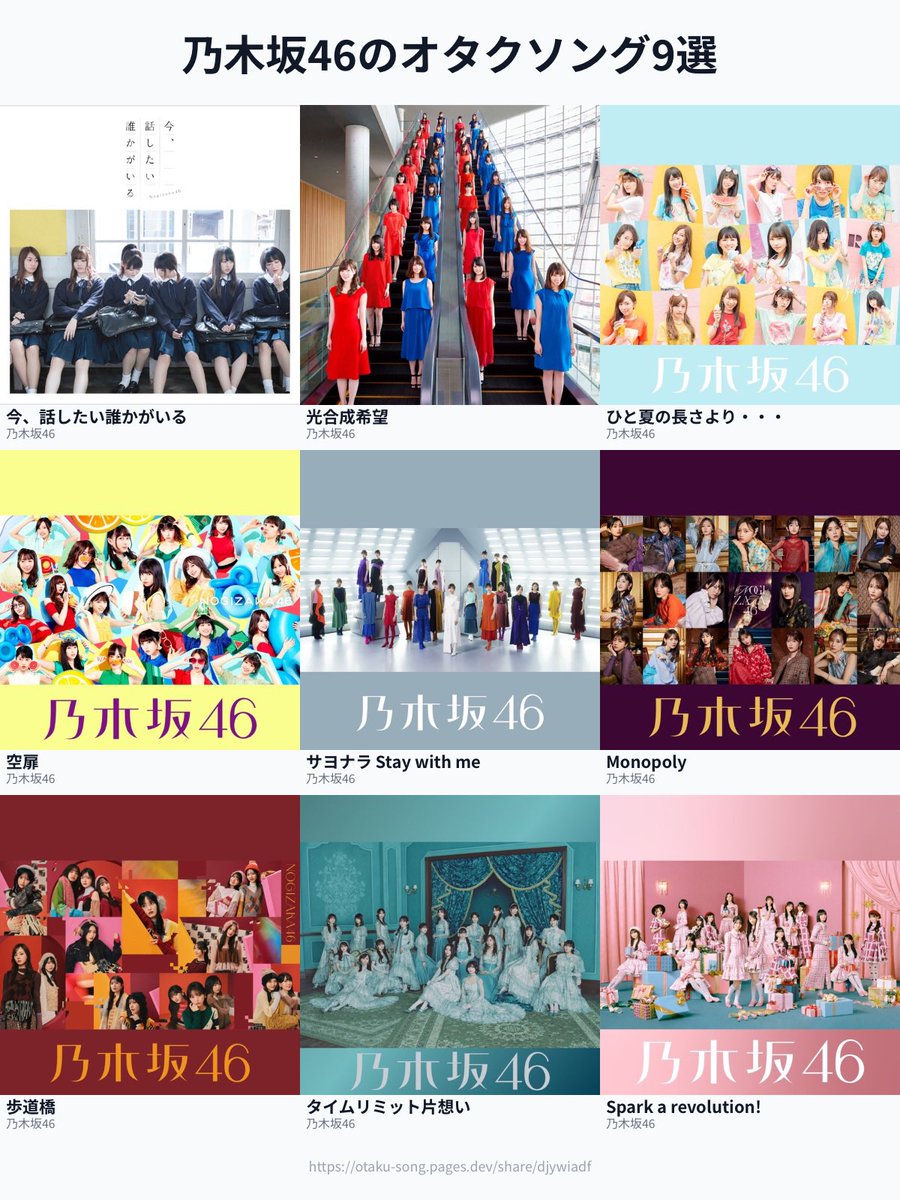 OUskmccircle's tweet photo. 【阪大坂サーメンバーのオタクソング9選】

4人目は『散歩好きのM1』です！

アップテンポだけど、どこか儚さのある曲調が好きです。散歩のお供によく聞く曲たちです。

〈推しメン〉
乃木坂: 遠藤さくら
日向坂: 金村美玖・山口陽世・鶴崎仁香
櫻坂: 石森璃花・向井純葉・（渡邉理佐） https://t.co/JEjMoxCTWU
