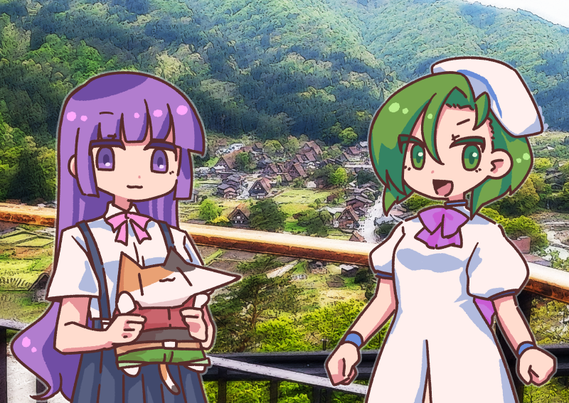 cabbbag's tweet photo. 🏞️おでかけ～🔪⛩ https://t.co/848TPqgaY3