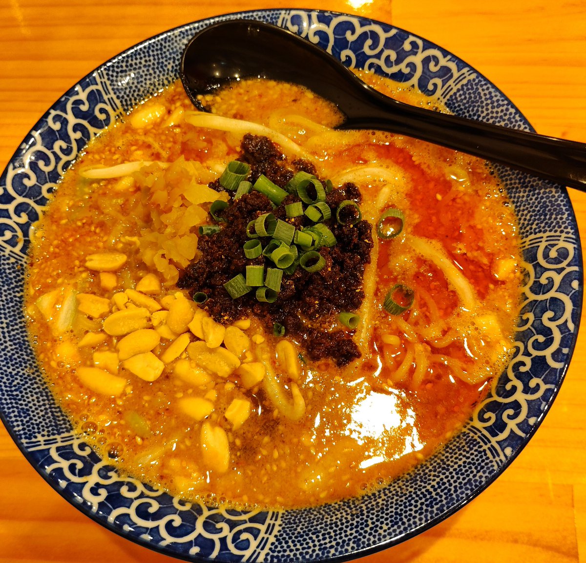 mapotofuzuki_'s tweet photo. スープがサラサラ系でちょっと思ってたんと違った…
ピーナッツは美味しかった

私はシビ辛でドロドロの担々麺が好きだなー

#ヤンミーヤ 八王子 https://t.co/YQueepWhXs