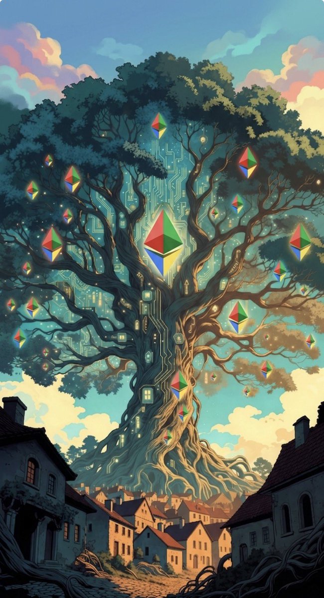 EulerFoundry's tweet photo. The @ethervista tree will be the center of tokenization within $ETH and will never stop growing. https://t.co/zU7LWe0rmU