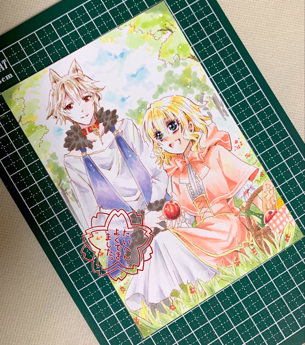 umeboshitter's tweet photo. 背景を加筆しました。
#コピック　#オリジナルイラスト https://t.co/hUdQxXlzgJ