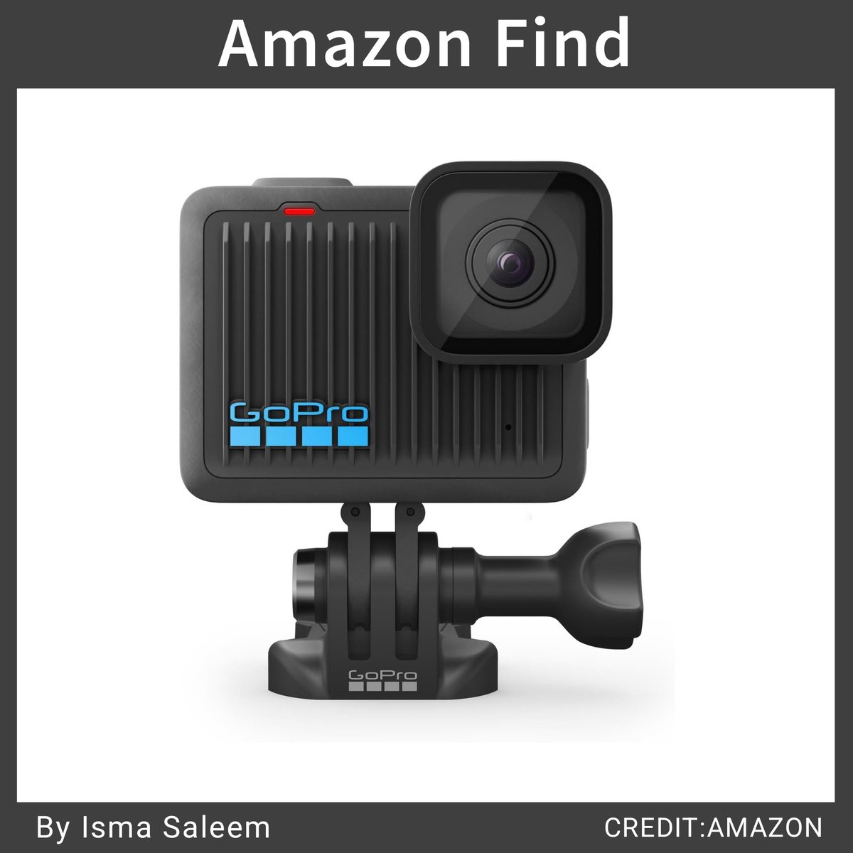 ismasaleemstyle's tweet image. GoPro Hero - Compact Waterproof Action Camera with 4K Ultra HD Video, 12MP Photo, Touch Screen.
#camera #Amazon #gopro #amazonfinds #photography #founditonamazon 
#ad
Shop here
amzn.to/4cYFABR
