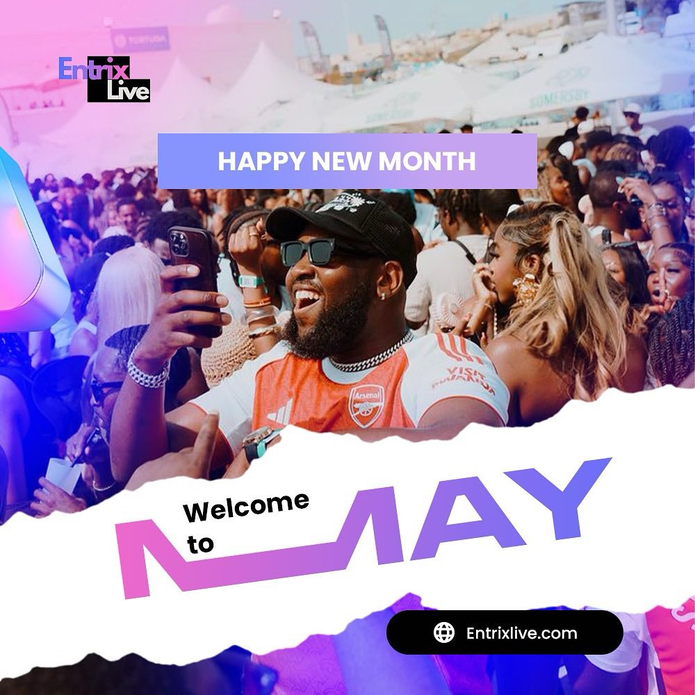 entrixlive's tweet photo. May is here.

A new month to plan smarter, reach more people and run better events.

Weather it’s free of ticketed make it count on entrix

#entrixlive https://t.co/dD4b97Aclx
